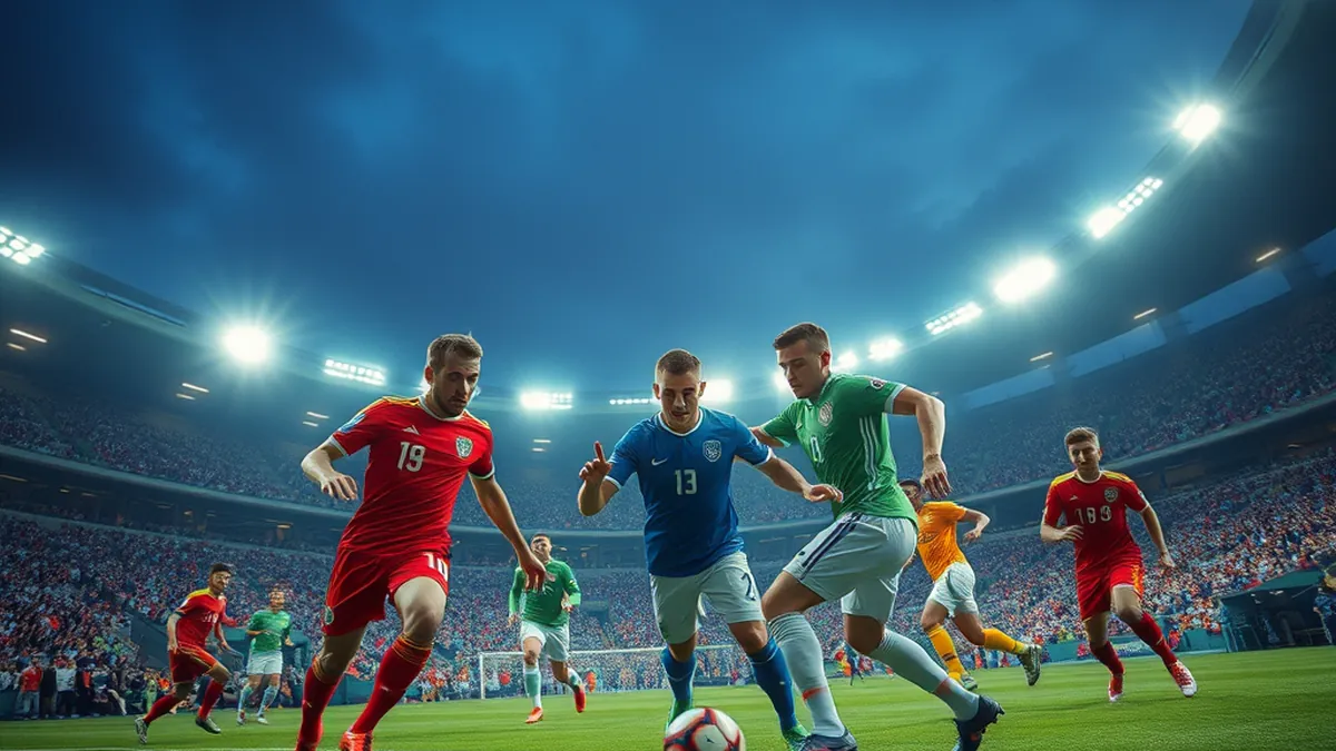 Colombia nacional de fútbol celebra victoria en Mundial 2026